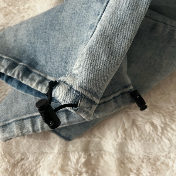Pacsun cargo denim jeans Sz M - Picture 4 of 4